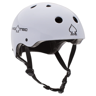 PRO-TEC Classic Skate (CERTIFIED) Helmet - Gloss White