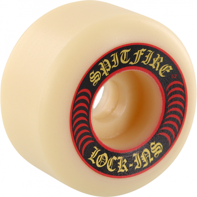 SPITFIRE F4 101a LOCK INS 52mm WHT W/RED