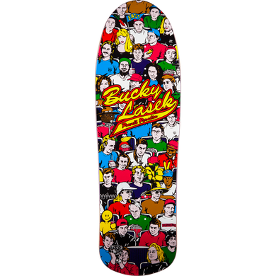 Powell Peralta Bucky Lasek Stadium Reissue Skateboard Deck Purple - 10 x 31.5