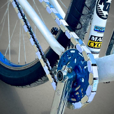 Chrome & White