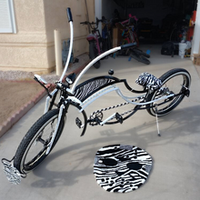 Load image into Gallery viewer, BMX Bicycle 16 – Black &amp; White Two Tone Insane Chains (56 or 35 Piece)