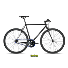 Load image into Gallery viewer, Custom BMX Parts – Black &amp; Blue Two Tone Insane Chains (56 or 35 Piece)