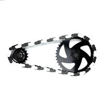 Load image into Gallery viewer, BMX Bicycle 16 – Black &amp; White Two Tone Insane Chains (56 or 35 Piece)