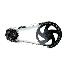 Load image into Gallery viewer, Chrome Metallic Snap-On Chain Caps – BMX &amp; Single-Speed – 56 Piece (Adults &amp; Teens) / 35 Piece (Kids)