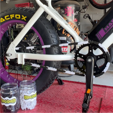 BMX Bicycle 16 – Black & White Two Tone Insane Chains (56 or 35 Piece)