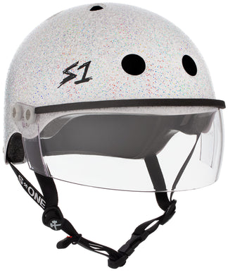 S1 LIFER VISOR HELMET - GEN 2 - WHITE GLOSS GLITTER