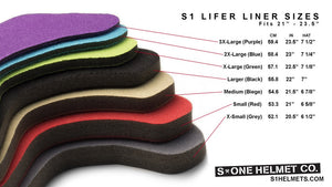 S1 Lifer Fit Kit Helmet Sizing Liners
