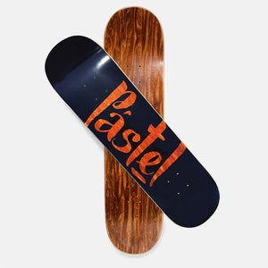 Pastel Black Logo Deck