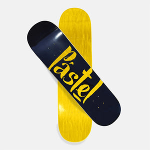 Pastel Black Logo Deck