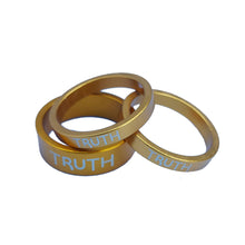 Cargar imagen en el visor de la galería, TRUTH BMX | 1-1/8&quot; ALUMINUM BMX HEADSET SPACERS