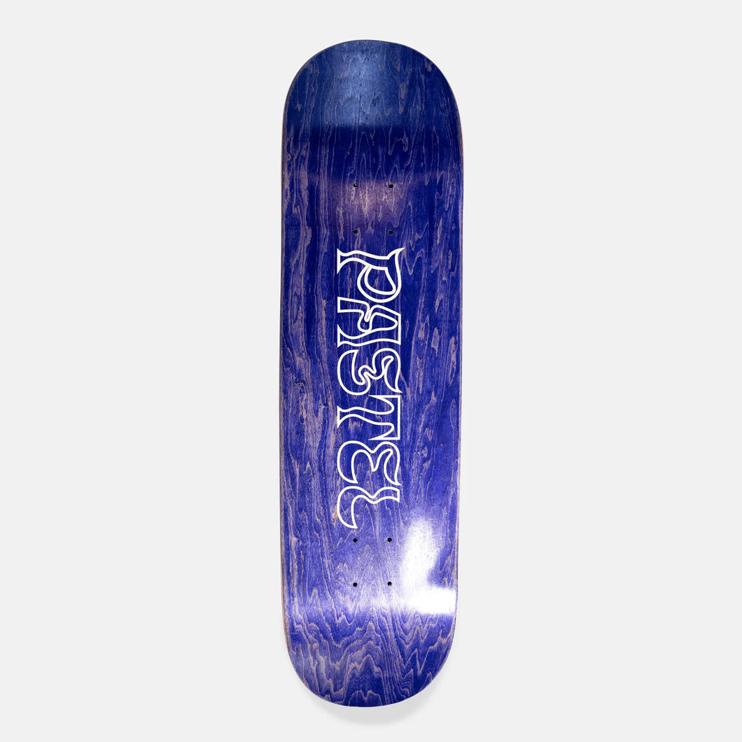 PASTEL WAVY SILKSCREENED DECK [INDIGO]