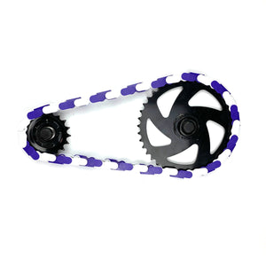 Macfox – Purple & White Two Tone Insane Chains (56 or 35 Piece)