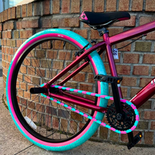 Load image into Gallery viewer, Bike Gifts for Girls – Teal &amp; Pink Two Tone Insane Chains (35 or 56 Piece)