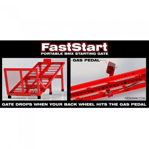 BMX FastStart Portable Starting Gate with Grip Tape