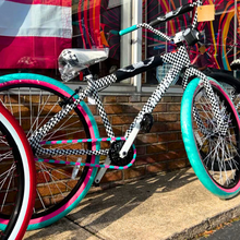 Load image into Gallery viewer, Bike Gifts for Girls – Teal &amp; Pink Two Tone Insane Chains (35 or 56 Piece)