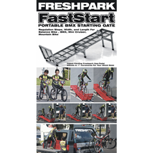 Load image into Gallery viewer, BMX FastStart Portable Starting Gate with Grip Tape