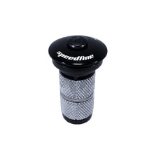 Load image into Gallery viewer, Speedline Parts | 1 1/8&quot; Black Expander Plug and Top Cap
