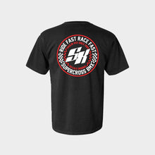 Load image into Gallery viewer, Supercross BMX | Speed Checks T-Shirt