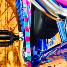 Load image into Gallery viewer, Bike Gifts for Girls – Teal &amp; Pink Two Tone Insane Chains (35 or 56 Piece)