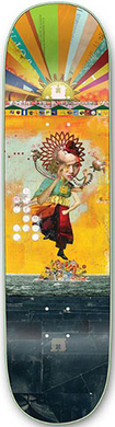 STRANGELOVE DAVE CARNIE GARBAGE PATCH KID DECK 8.25