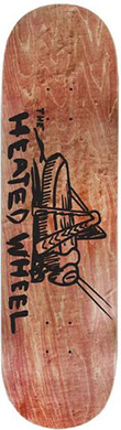 THE HEATED WHEEL TEAM GRASSHOPPER PP DECK 8.25