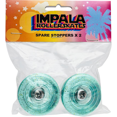 IMPALA SKATE SPARE STOPPERS 2PK HOLOGRAPHIC