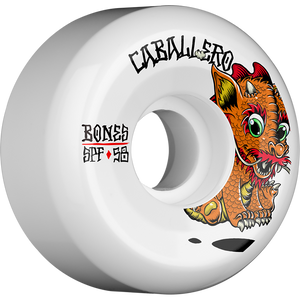 BONES CABALLERO SPF BABY DRAGON 58mm WHITE