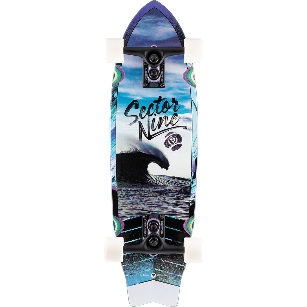 SECTOR 9 WAVEPARK SHADOW COMPLETE-8.75X30.25 sidewinder