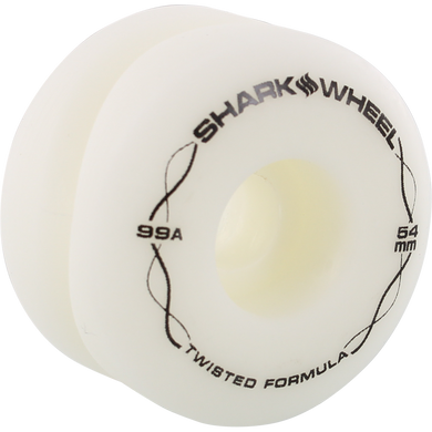 SHARK TWISTED 54mm 99a WHITE (4pk)