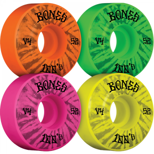 BONES 100's OG V4 PARTY PACK#5 53mm ORG/GRN/PK/YEL