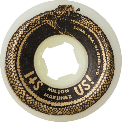 OJ MARTINEZ ITS US HARDLINE 54MM 99A WHT/GOLD