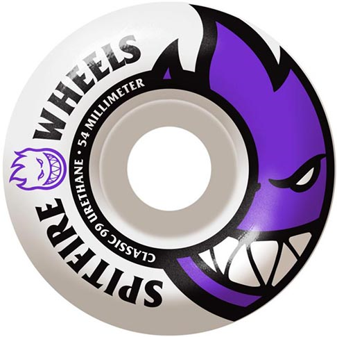 SPITFIRE BIGHEAD purple 54MM (Set Of 4)