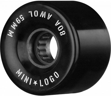 MINI LOGO A.W.O.L. BLACK (Set Of 4)
