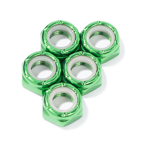 Defiant Upgrades SKATEBOARD Axle Nuts Hardware( 4 Set)