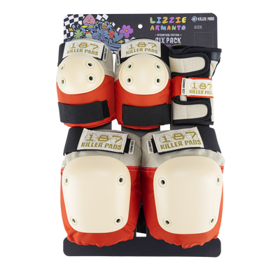 187 ADULT SIX PACK PAD SET - LIZZIE