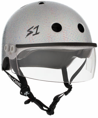 S1 LIFER VISOR HELMET - GEN 2 - SILVER GLOSS GLITTER