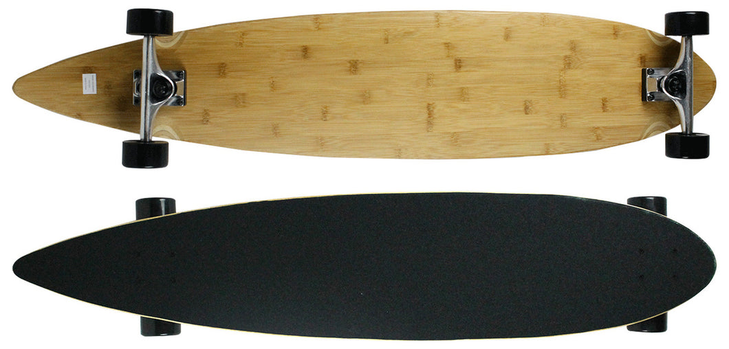 Bamboo Pintail Longboard Complete 9