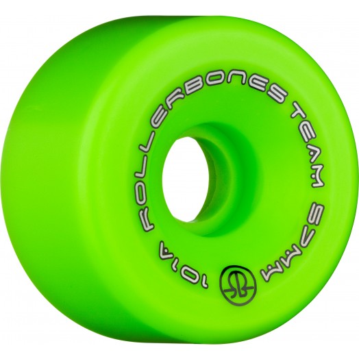 Rollerbones Team Logo 57mm 101A 8pk Green