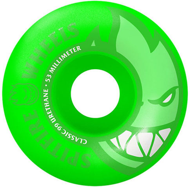 SPITFIRE BIGHEAD NEON GREEN 53MM 99D (Set Of 4)