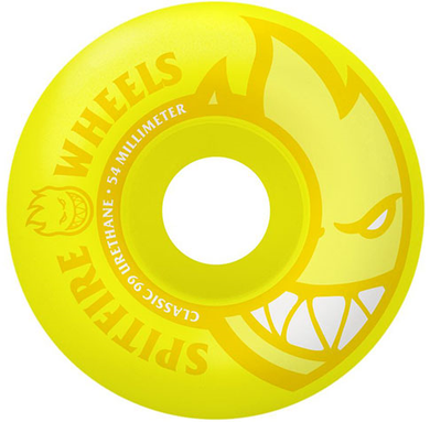 SPITFIRE BIGHEAD NEON YELLOW 54MM 99D (Set Of 4)