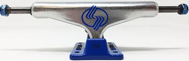 SILVER TRUCKS M-CLASS HOLLOW RAW/BLUE 8.25 (Pair)